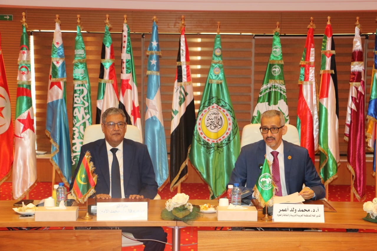 وفد من المجلس الأعلى للتهذيب برئاسة معالي رئيس المجلس يؤدي زيارة عمل للألكسو