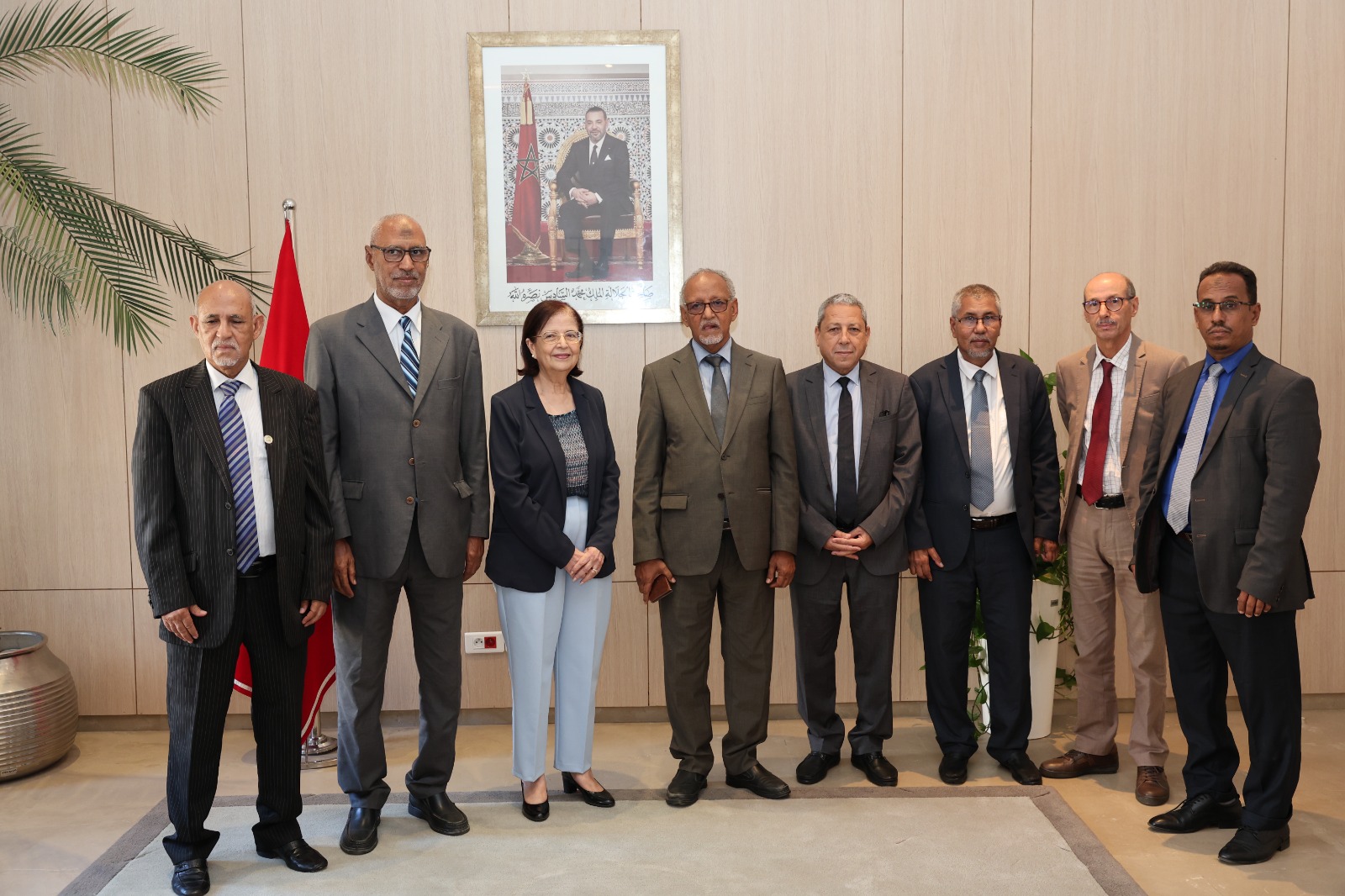 البعثة الثانية من المجلس الأعلى للتهذيب تختتم زيارتها للمجلس الأعلى للتربية والتكوين والبحث العلمي بالمغرب