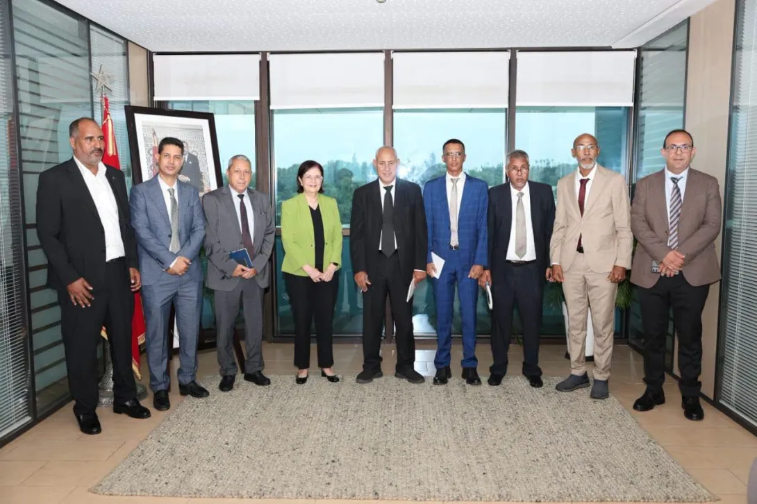 وفد المجلس الأعلى للتهذيب يختتم زيارة عمل إلى المجلس الأعلى للتربية والتكوين والبحث العلمي بالمغرب
